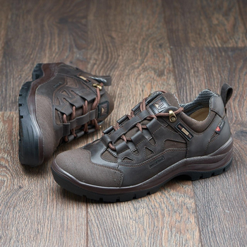 Тактические коричневые демисезонные кроссовки размер 40