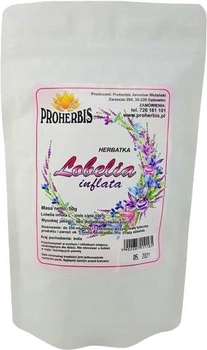 Дієтична добавка Proherbis Lobelia Inflanta Лобелія 50 г (5902687151585)