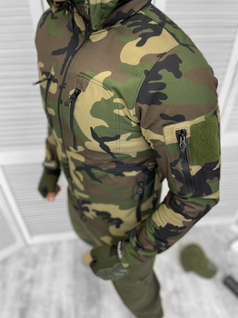 Куртка армейский софтшел fozzy мультикам S