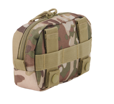 Сумка підсумок Brandit Molle Pouch Compact Brown Camouflage, тактичний камуфляж (KG-8153)