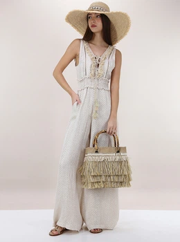 Комбінезон жіночий PHO Firenze S Бежевий (4317066-natural)