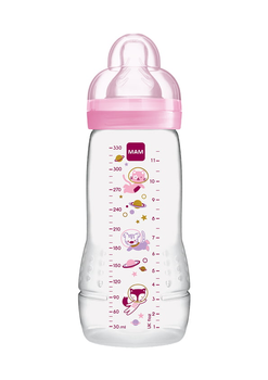 Пляшка для годування Mam Baby Pink Easy Pink 330 мл (9001616698828)