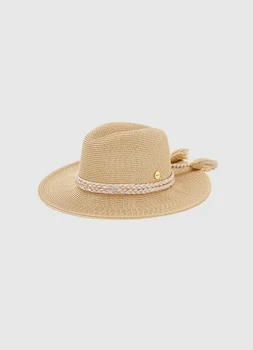 Капелюх від сонця Seafolly O/S Золото/Бежевий (71299-HTgold)