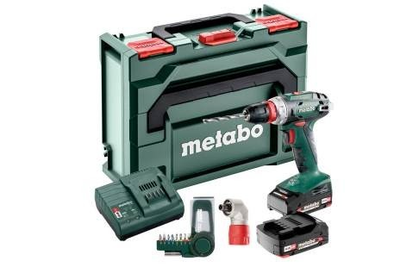 Аккумуляторная дрель-шуруповерт Metabo BS 18 Quick 2 акб 2.0 Ah, насадки, в кейсе (602217870)