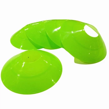 Фишки футбольные 10 шт. тренировочные 060101 GREEN