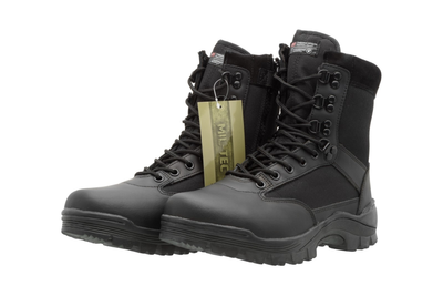 Черевики Mil-Tec Tactical boots black на блискавці Німеччина 42
