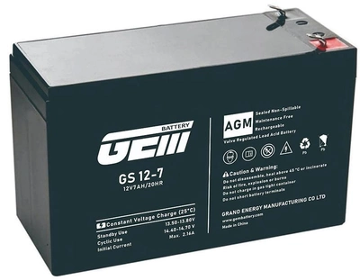 Аккумуляторная батарея GEM Battery 12V 7A (GS 12-7)