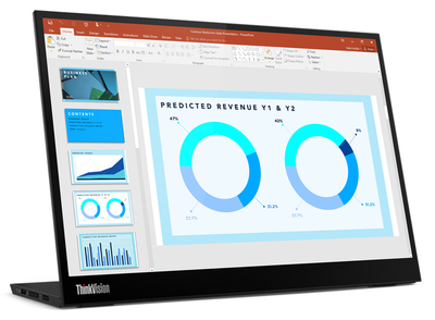 Monitor 14.0" Lenovo ThinkVision M14 WLED LCD (63AAUAT6WL)