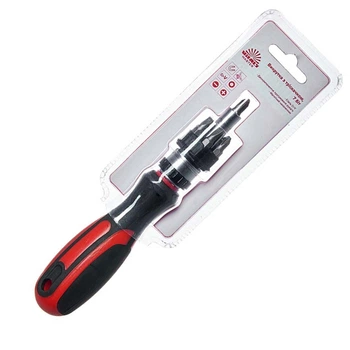 Отвертка с трещеткой Vitals Master 7 бит (179535W)