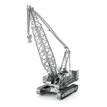 Металлический 3D-пазл Piececu Гусеничный кран