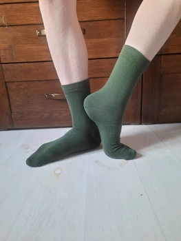 Термошкарпетки Merino Wool. Шкарпетки з вовни мериноса 90%. Розмір 29 (42-44). Темно-зелені, Хакі. Класичні