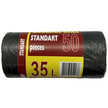 Упаковка пакетів для сміття Standart 35 л 50 шт. / 50 шт.
