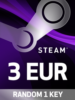 3 EUR Random 1 Key для ПК (Ключ активації Steam)