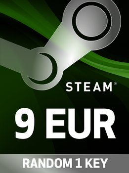 9 EUR Random 1 Key для ПК (Ключ активації Steam)