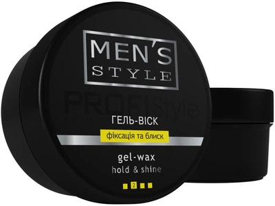 Гель-воск фиксация и блеск Profi Style Men's Style 80 мл