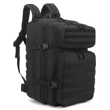 Рюкзак тактичний Storm Cooper; Чорний; 40л; 50х30х28 см. MOLLE. Рюкзак туристичний.