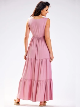 Sukienka letnia Awama A581 1419322 XL Różowa (5902360580725)