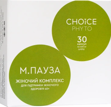 Комплекс Choice М. Пауза 400 мг 30 капсул (99100016101) – фото