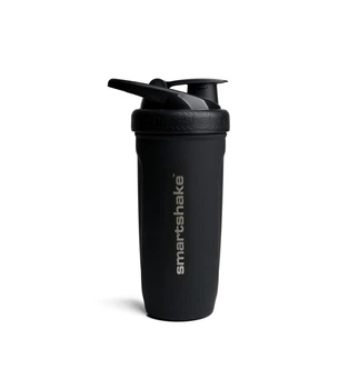 Бутылка шейкер спортивная универсальная для спортзала SmartShake металлический 30oz/900ml Black (SK-N11150103S)