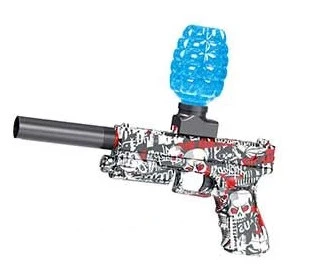 Пістолет на орбізах з акумулятором Глок Glock Червоний