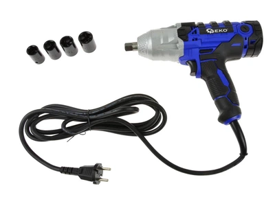 Гайковерт ударный гайковерт 1/2" + головки в кейсе 450Вт Geko (G81053)
