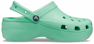Женские кроксы Crocs Classic Platform Clog M5W7-37-38 23 см Jade Stone 206750