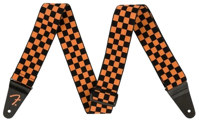 Ремень гитарный FENDER STRAP 2" WEIGHLESS CHECKER TWEED ORN