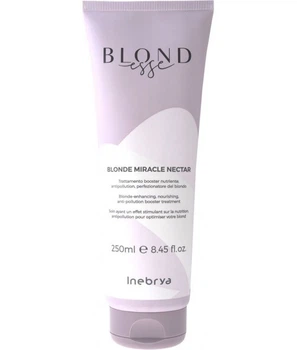 Маска для волос оттенков блонд Inebrya Blondesse Blonde Miracle Nectar 250 мл для ломких /тусклых прядей после освещения