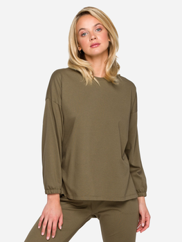 Піжамний лонгслів LaLupa LA122 1223090 S-M Khaki (5903887689861)