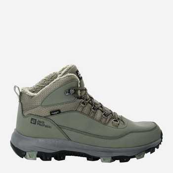 Zimowe buty trekkingowe męskie niskie Jack Wolfskin Everquest Texapore Mid M 4053611-4550 40 (6.5UK) 24.6 cm Oliwkowe (4064993836523)