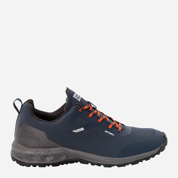 Чоловічі кросівки для треккінгу Jack Wolfskin Woodland Shell Texapore Low M 4054041-1010 40.5 (7UK) 25 см Темно-сині (4064993491470)