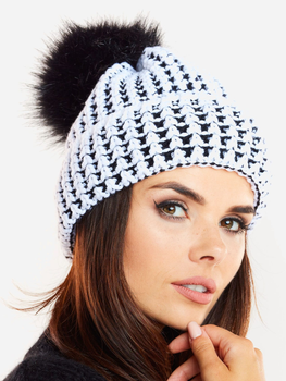 Czapka beany damska Awama CZ02 292299 One Size Czarna (5902360553613)