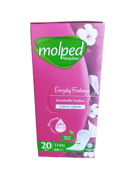 Ежедневные прокладки Molped Pantyliner cottony softness scent of nature 20 шт (120268)
