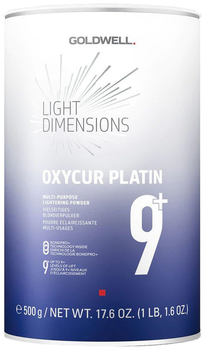 Пудровий освітлювач Goldwell Light Dimensions Oxycur Platin 9+ Multi-Purpose Lightening Powder 500 g (4021609015154)