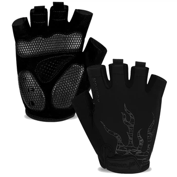 Перчатки SV для велоспорта, фитнеса, нескользящие XXL Черный (sv2623bkxxl)
