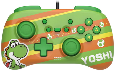 Gamepad Hori HoriPad Mini Super Mario Series - Yoshi do Nintendo Switch (810050910859)