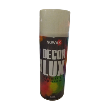 Акриловый грунт NOWAX Decor Lux (9010) грунтовка для авто 450мл Белый (NX48048)