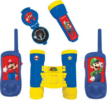 Zestaw walkie-talkie Lexibook Nintendo, lornetka, latarka (3380743084251)