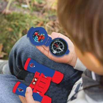 Zestaw Lexibook Spiderman walkie-talkie, lornetka, latarka (3380743084176)