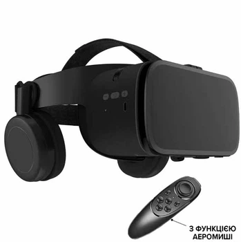 VR Очки шлем виртуальной реальности BOBO VR Z6 с пультом Black (338543)