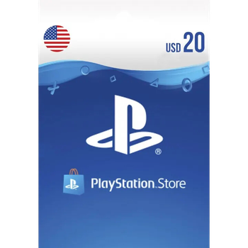 PSN 20 USD | Playstation Network USA (ключ активації)