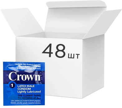 Презервативи Crown Skin Less Skin Ультратонкі 48 шт (ROZ6400229578)