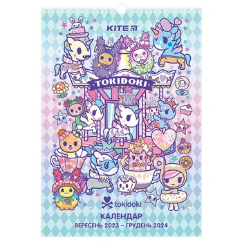 Календарь-планер Tokidoki (12+4 месяцев) Kite TK23-440-1