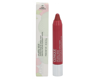 Szminka Clinique Chubby Stick Moisturising Lip Colour Balm 07 Super Strawberry 3 g (20714463717)