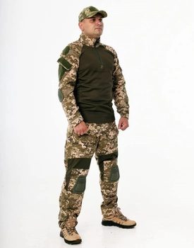 Военная тактическая форма Пиксель с наколенниками, летняя военная форма ЗСУ рип стоп, летний армейский костюм ВСУ 48