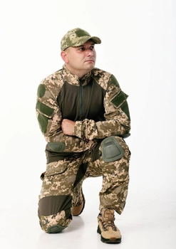 Военная тактическая форма Пиксель с наколенниками, летняя военная форма ЗСУ рип стоп, летний армейский костюм ВСУ 52