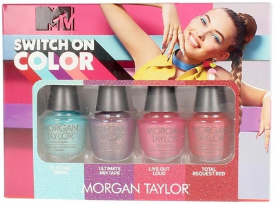 Набір лаків для нігтів Morgan Taylor Switch On Color Lote 4х15 мл (813323028206)