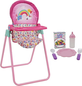 Baby Alive: Doll Stroller - Pink & Rainbow