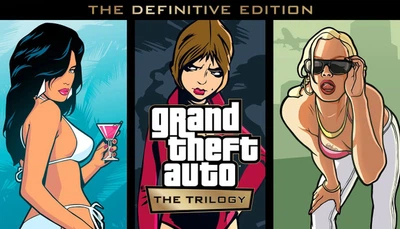 Игра Grand Theft Auto: The Trilogy – The Definitive Edition для ПК (Ключ активации Rockstar Games)