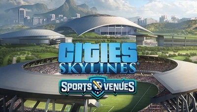 Дополнение Cities: Skylines - Content Creator Pack: Sports Venues для ПК (Ключ активации Steam)